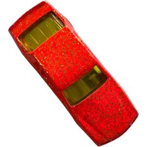 Vintage 1988 Hot Wheels Red Monte Carlo SS with Gold Glitter Custom Paint RARE
